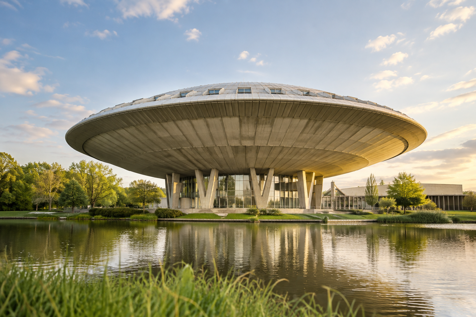 Het Evoluon in Eindhoven